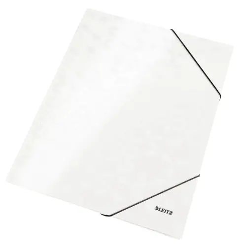 CARPETA SOLAP.LEITZ WOW CART. A4 BLANCO - Pack de 10 unidades