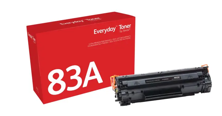 Everyday El tóner Everyday Negro de Xerox es compatible con HP 83A (CF283A), Capacidad estándar
