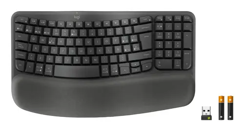 920-012331 teclado Oficina RF Wireless + Bluetooth QWERTY Español Grafito - Imagen 2