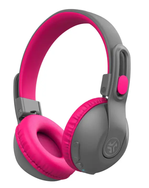 JBuddies Studio 2 Auriculares Inalámbrico y alámbrico Diadema Llamadas/Música USB Tipo C Bluetooth Gris, Rosa