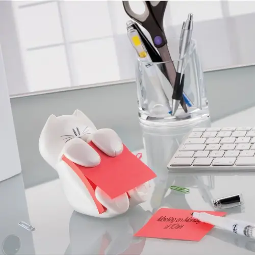 CAT-330 dispensador de papel para notas Especial Blanco - Imagen 3