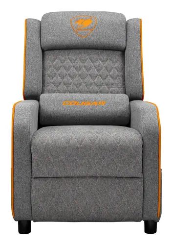 Ranger One Butaca para jugar Asiento acolchado tapizado Gris, Naranja - Imagen 1