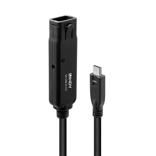 43405 cable USB USB 3.2 Gen 2 (3.1 Gen 2) 5 m USB C Negro - Imagen 1