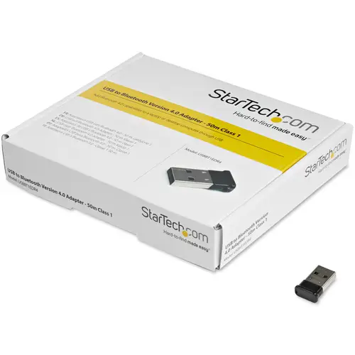 Micro Adaptador USB 2.0 Externo Bluetooth 4.0 EDR para Ordenador de Sobremesa o Portátil - Imagen 3