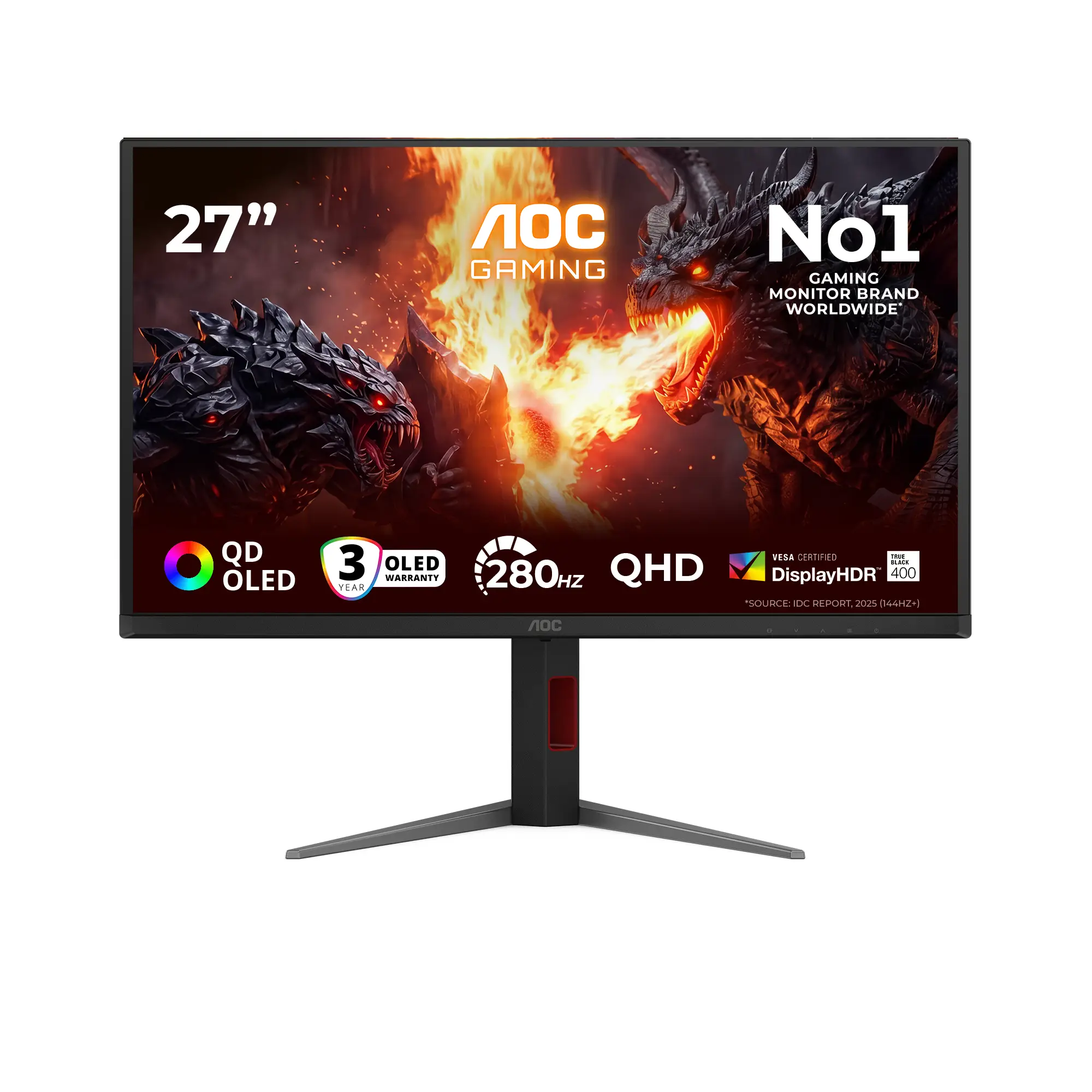 G4 Q27G4ZD pantalla para PC 67,3 cm (26.5") 2560 x 1440 Pixeles Q..