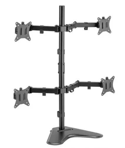 Soporte de mesa articulado para monitor cuádruple de 17"-32 - Imagen 2