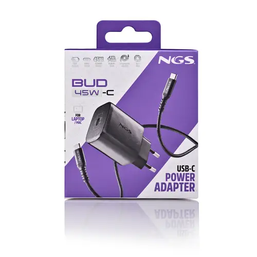BUD 45W-C Universal Negro Corriente alterna Carga rápida Interior - Imagen 9
