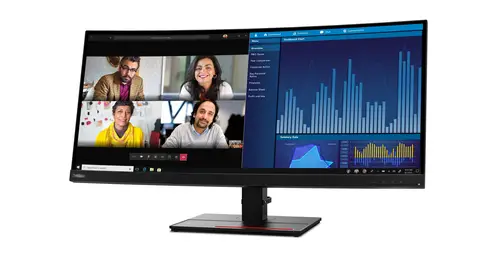 ThinkVision P34w-20 LED display 86,7 cm (34.1") 3440 x 1440 Pixeles Wide Quad HD Negro - Imagen 8