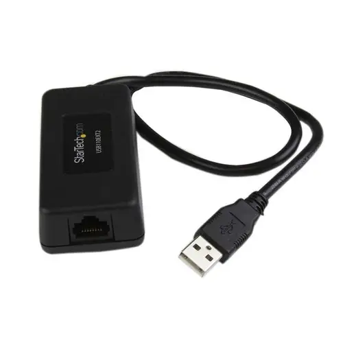 Extensor 1 puerto USB 1.1 por cable Ethernet Cat5 Cat6 UTP RJ45 40m de alcance rango - Imagen 3