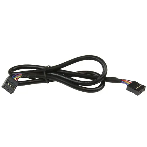 Adaptador Bracket de Placa Base Interna USB a 2 Puertos Serie - DB9 RS232 - Imagen 4