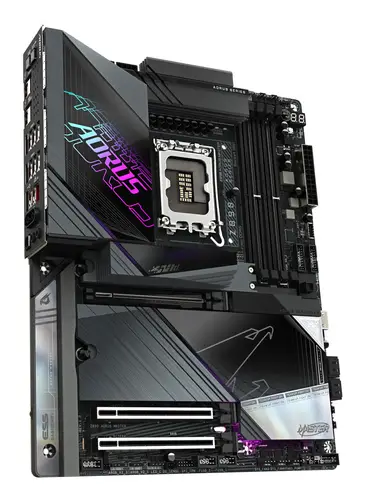 Placa base Z890 AORUS MASTER - Compatible con CPUs Intel Core Ultra (Serie 2), VRM de 18+1+2 fases, hasta 9500MHz DDR5 (OC), 2xPCIe 5.0 + 3xPCIe 4.0, Wi-Fi 7, LAN 10GbE, Thunderbolt 4 - Imagen 3