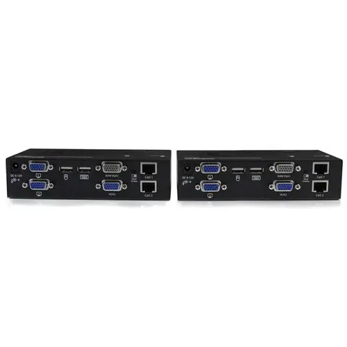 Extensor de Consola KVM por Cat 5 Ethernet (200m) con USB y Vídeo VGA Doble - Imagen 6