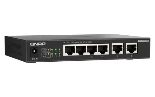 QSW-2104-2T-R2 switch No administrado 10G Ethernet (100/1000/10000) Escritorio Negro - Imagen 5