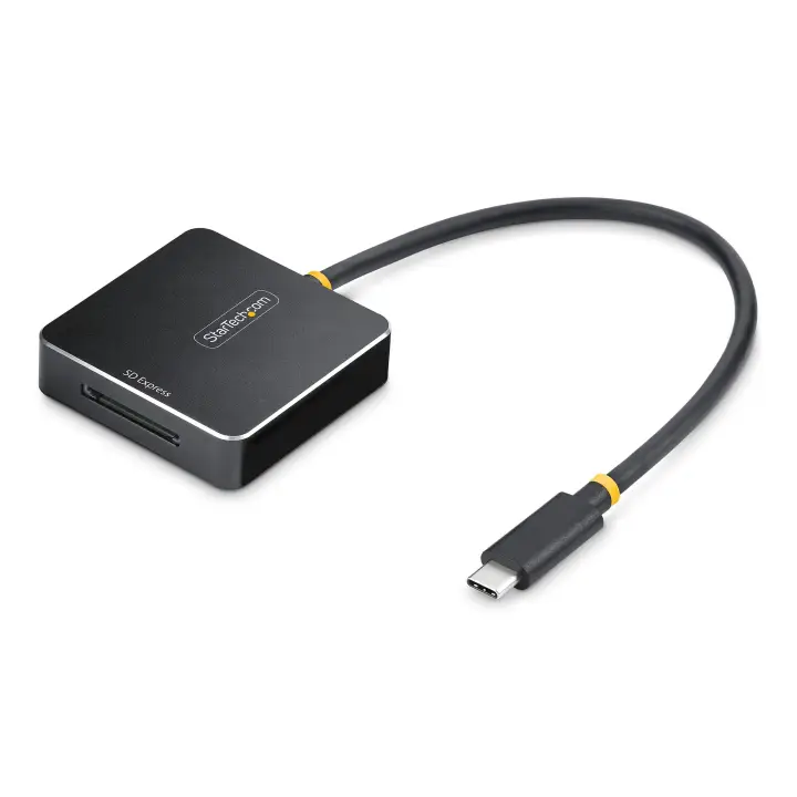 Lector Portátil USB-C de Tarjetas de Memoria SD Express 7.1 - Grabador USB Tipo C de Tarjetas de Memoria SD Express 7.1 - Compatible con Cualquier Sistema Operativo