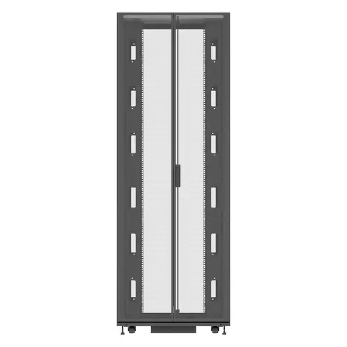 VR3357 armario rack 48U Rack o bastidor independiente Negro, Transparente - Imagen 3