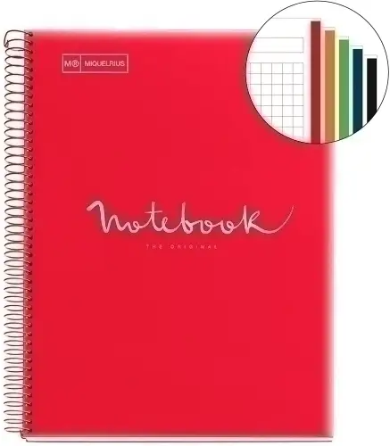 BLOCK MR EMOT.NB-5 PP A5 120h 90g HZ.7 - Pack de 5 unidades