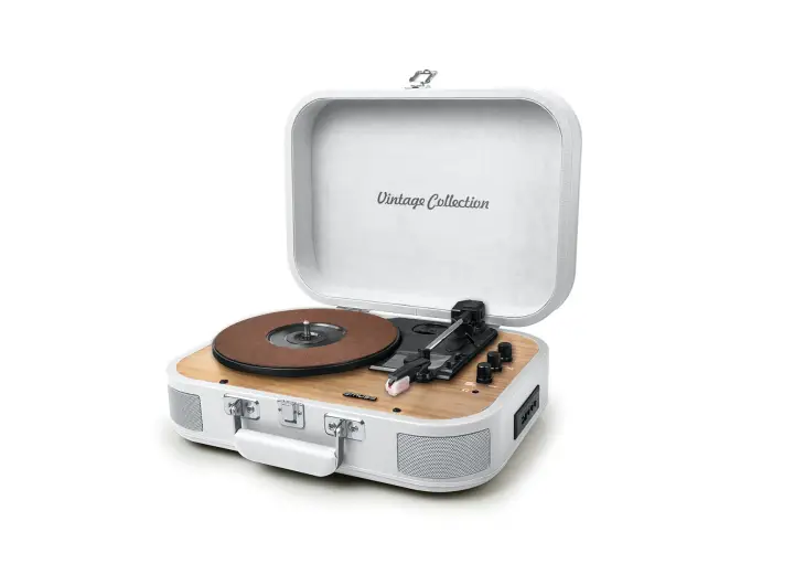 MT-201 WW tocadisco Blanco Automático