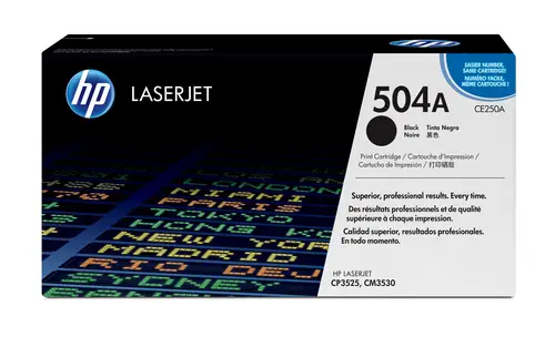 Cartucho de tóner original LaserJet 504A negro - Imagen 1