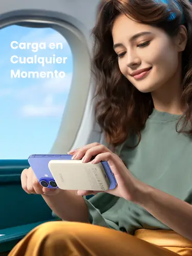 25207 batería externa 5000 mAh Cargador inalámbrico Negro - Imagen 21