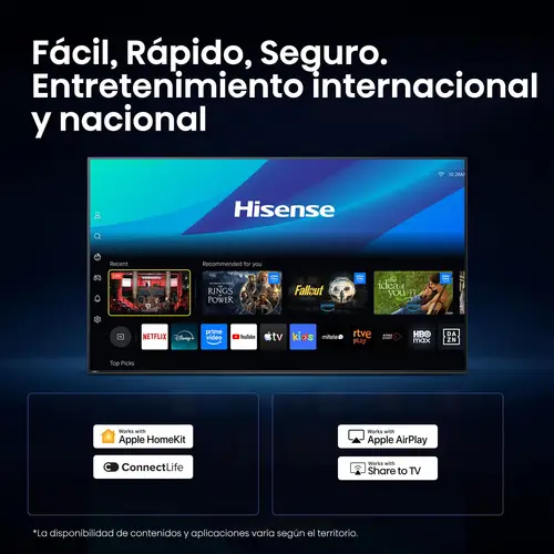 32A4S 81,3 cm (32") Full HD Smart TV Wifi Negro 200 cd / m² - Imagen 9