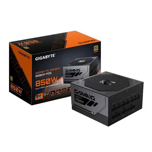 GAMING 850GM PG5 Fuente de Alimentación  PCIe 5.1, 80 PLUS Gold, diseño totalmente modular, ventilador de 135 mm, compatible con ATX 3.1, enchufe EU - Imagen 7