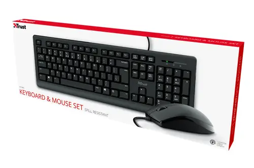 Primo teclado Ratón incluido Universal USB QWERTY Español Negro - Imagen 6