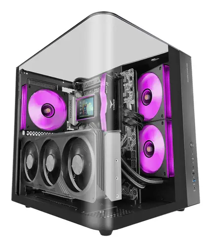 MC-INFINIOLITE Midi Tower Negro - Imagen 1
