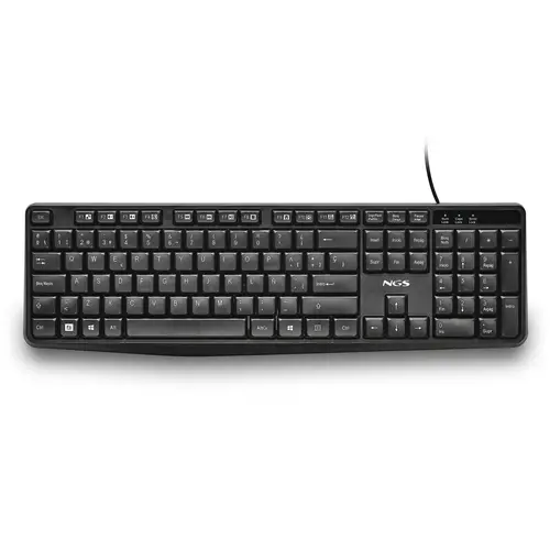 FUNKY V4 (QUERTY, ES) teclado Hogar / Oficina USB QWERTY Español Negro - Imagen 1