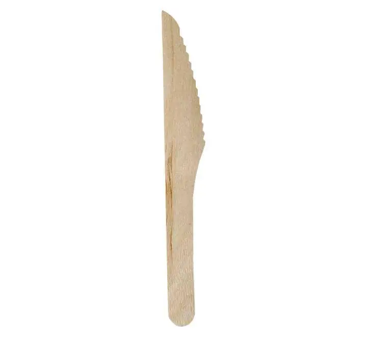 BOLSA 50 CUCHILLOS NUPIK MADERA 16CM
