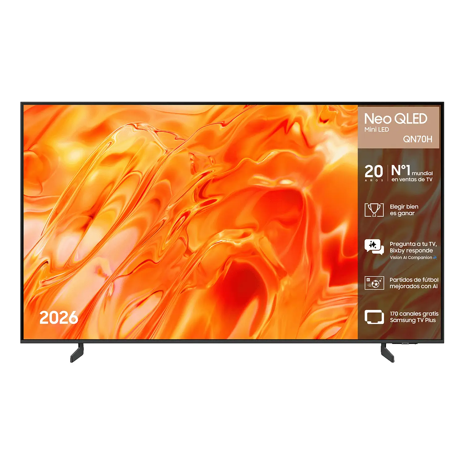 TV 65" Neo QLED QN70H 4K Vision AI Smart TV (2026)