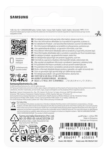 T7 256 GB MicroSDXC UHS-I - Imagen 5
