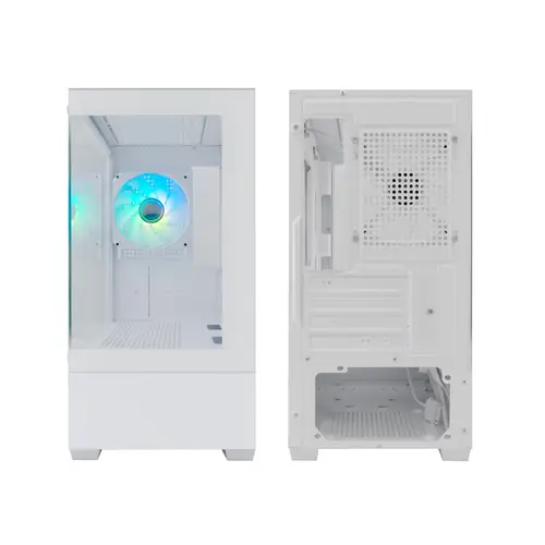 GAMING CAJA MATX GM200 VISION LITE BLANCA USB-C 3.2 GEN1 SIN FTE + 1 VENT. ARGB - Imagen 4