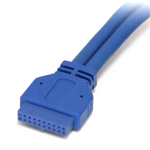 Cable Extensor 50cm 2 Puertos USB 3.0 para Montaje en Panel conexión a Placa Base - Hembra USB A - Imagen 2