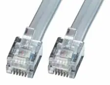 RJ-12 M/M 2.0m 2 m Gris