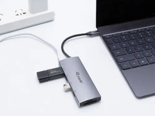 Adaptador multifunción USB-C 7 en 1, HDMI, USB 3.0, TF/MICRO SD, 60W USB PD - Imagen 6