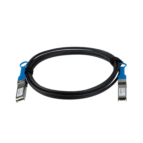 Cable de 3m Twinax Direct-Attach SFP+ a SFP+ - Compatible con HPE J9283B - de Cobre SFP+ 10GbE - DAC Transceptor/Mini GBIC Pasivo de Bajo Poder 10Gbps - Firepower 1040 2930F - Imagen 2