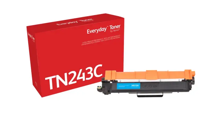 Everyday El tóner Everyday Cian de Xerox es compatible con Brother TN-243C, Capacidad estándar