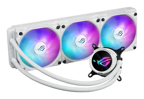 ROG Strix LC III 360 ARGB White Edition Procesador Kit de refrigeración líquida 12 cm Blanco - Imagen 2