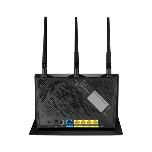 4G-AC86U router inalámbrico Gigabit Ethernet Doble banda (2,4 GHz / 5 GHz) Negro - Imagen 2