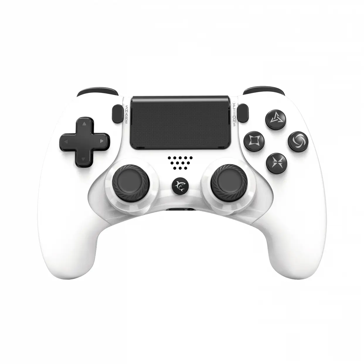 CENTURION Negro, Blanco Bluetooth Gamepad Analógico PlayStation ..