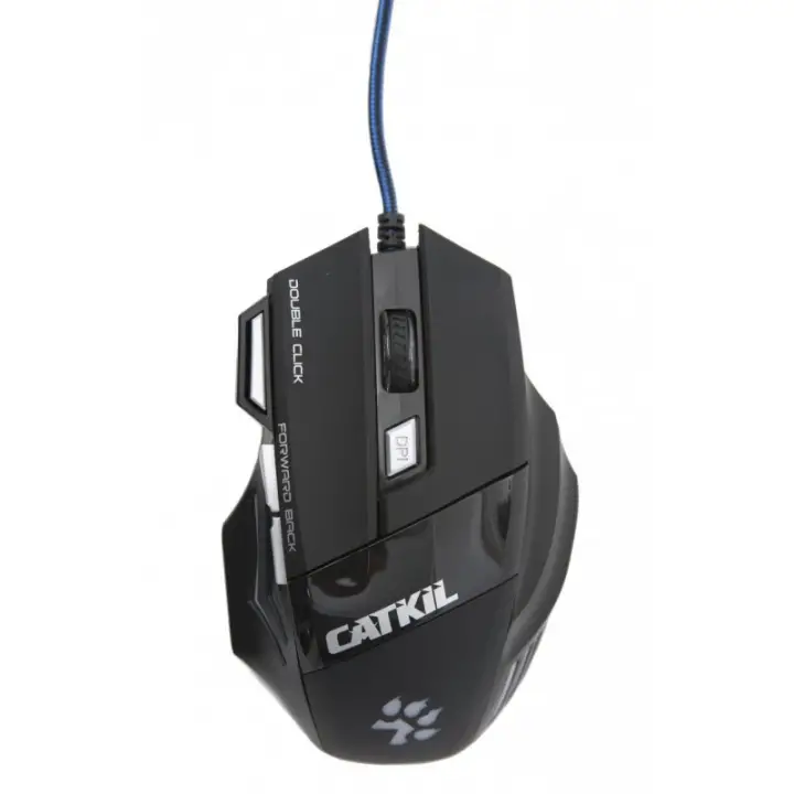 Alpha ratón Juego Ambidextro USB tipo A Óptico 2400 DPI