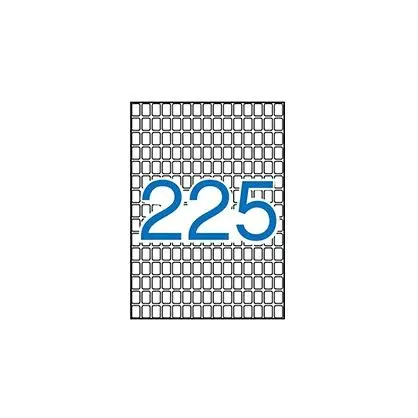 APLI ETIQUETAS BLANCO 12 X 18 MM RECTANGULAR 15 HOJAS - Pack de 10 unidades