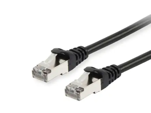 605590 cable de red Negro 1 m Cat6 S/FTP (S-STP) - Imagen 1
