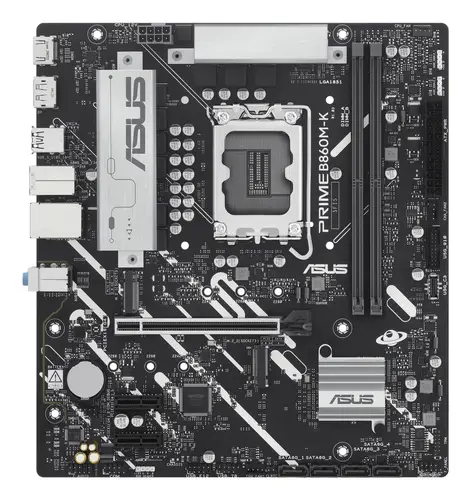 PRIME B860M-K Intel B860 LGA 1851 (Socket V1) micro ATX - Imagen 1