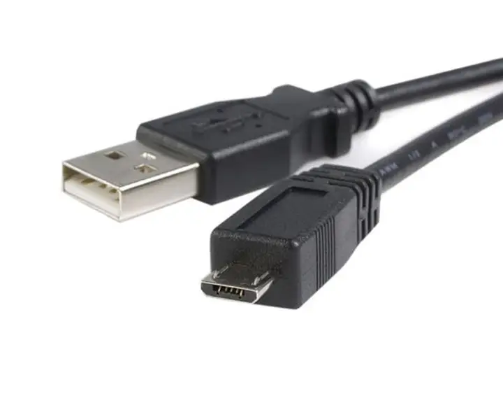 Cable 3m Micro USB B a USB A Cargador para Teléfono Móvil Datos..