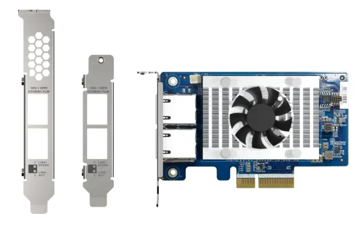 QXG-10G2T-X710 adaptador y tarjeta de red Interno Ethernet 1000 Mbit/s