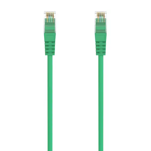 Cable de Red Latiguillo RJ45 LSZH Cat.6A 500 Mhz UTP AWG24, Verde, 0.5M - Imagen 2