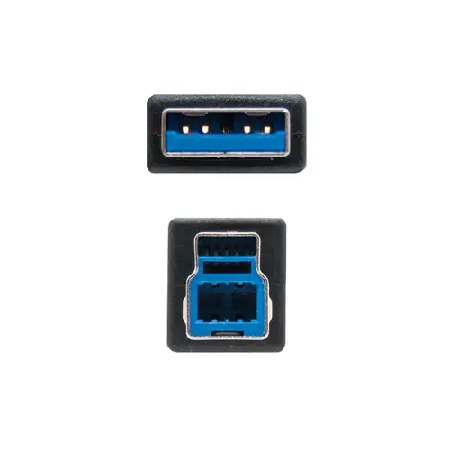 10.01.0802-BK cable USB USB 3.2 Gen 1 (3.1 Gen 1) 2 m USB A USB B Negro - Imagen 3