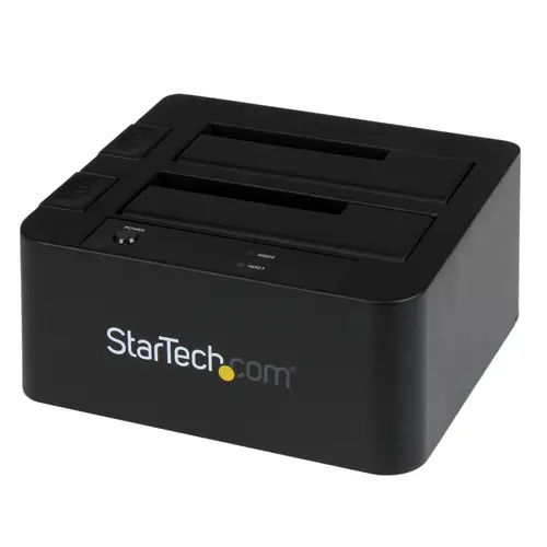 Docking Station eSATA USB 3.0 con UASP de 2 Bahías para Disco Duro o SSD SATA de 2,5 o 3,5 Pulgadas - Imagen 1