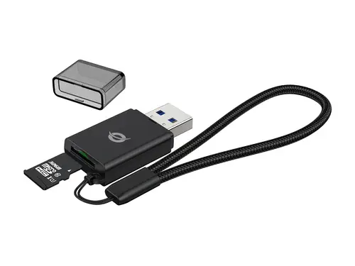 BIAN07B lector de tarjeta USB 3.2 Gen 1 (3.1 Gen 1) Type-A Negro - Imagen 3